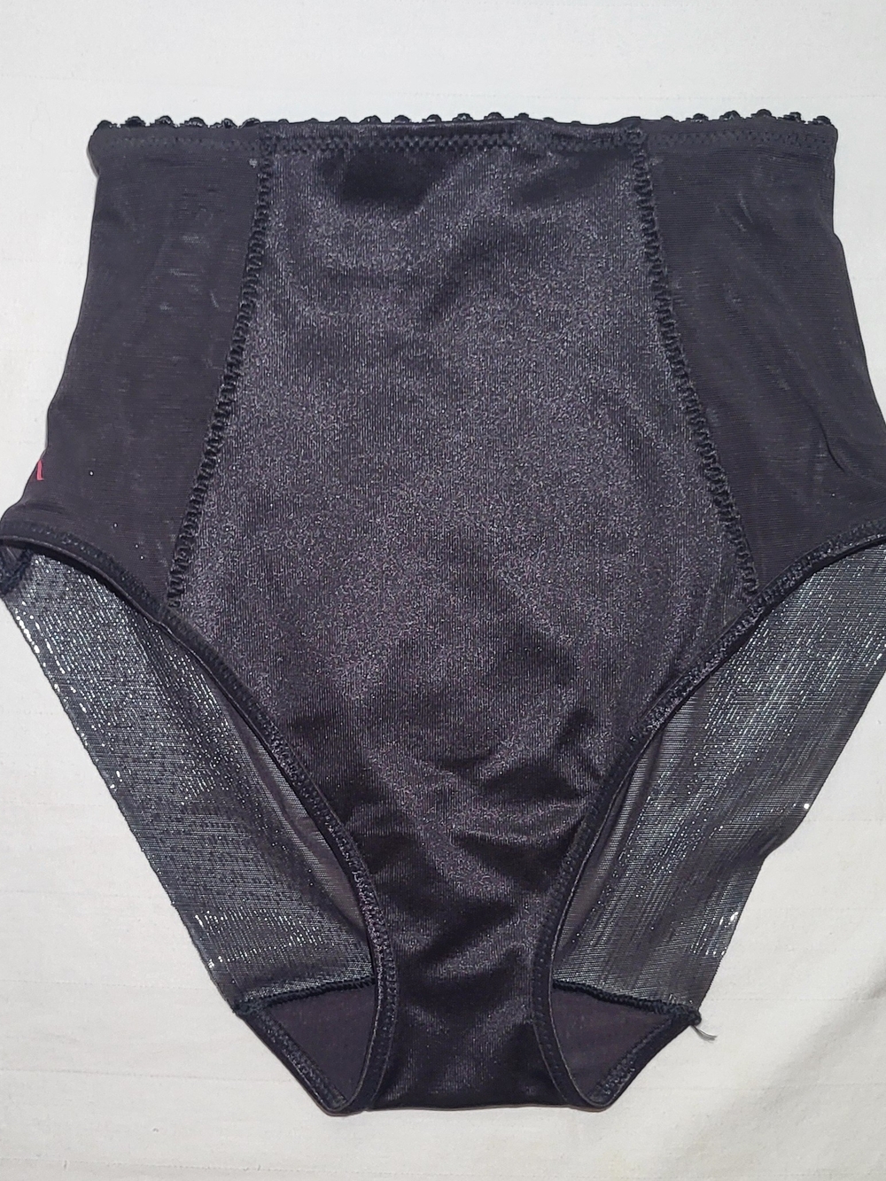 Ruby Ribbon Black High-Waist Shaper Briefs